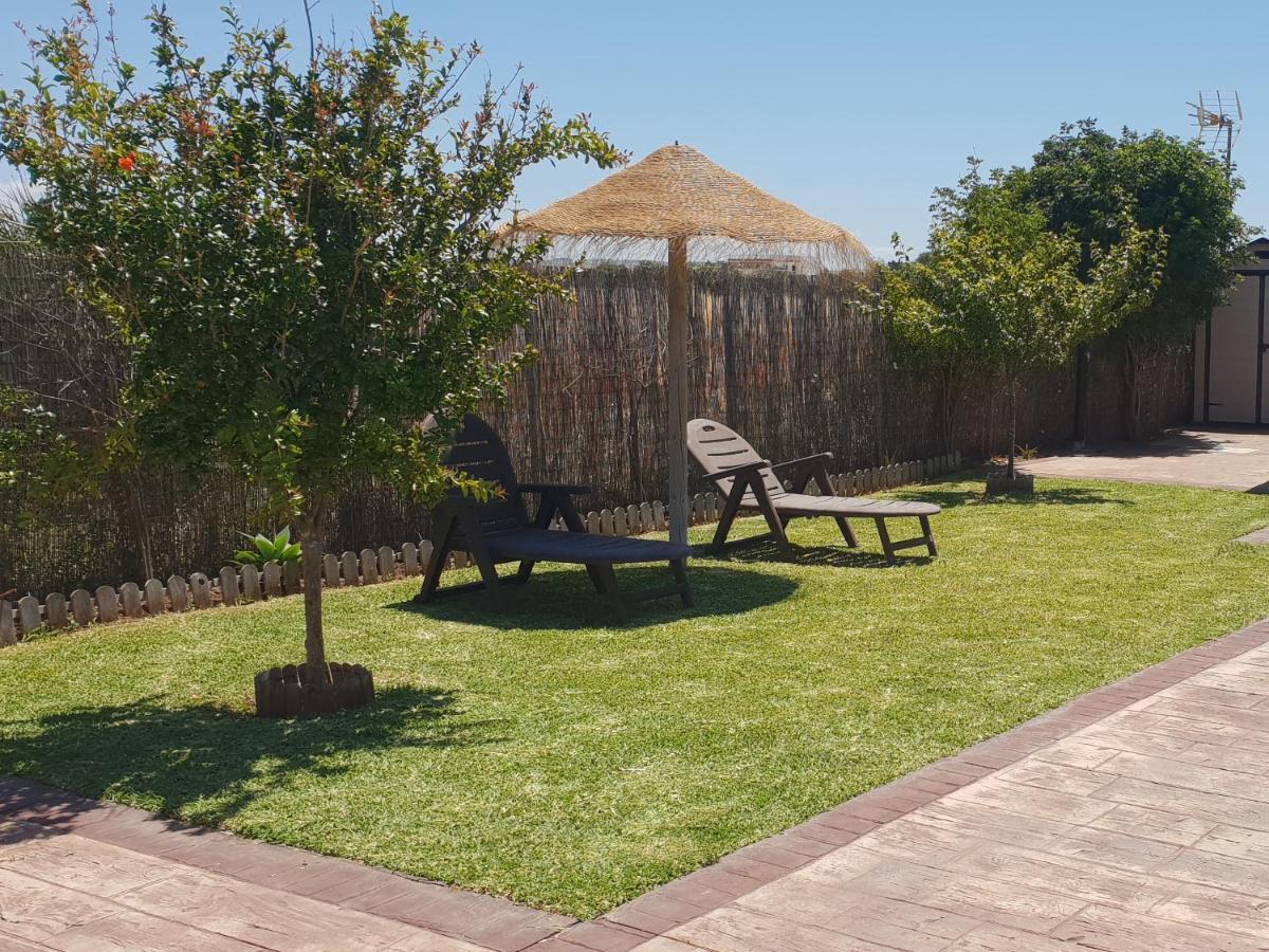 Pensjonat Casa Prefabricada El Palmar  Zewnętrze zdjęcie